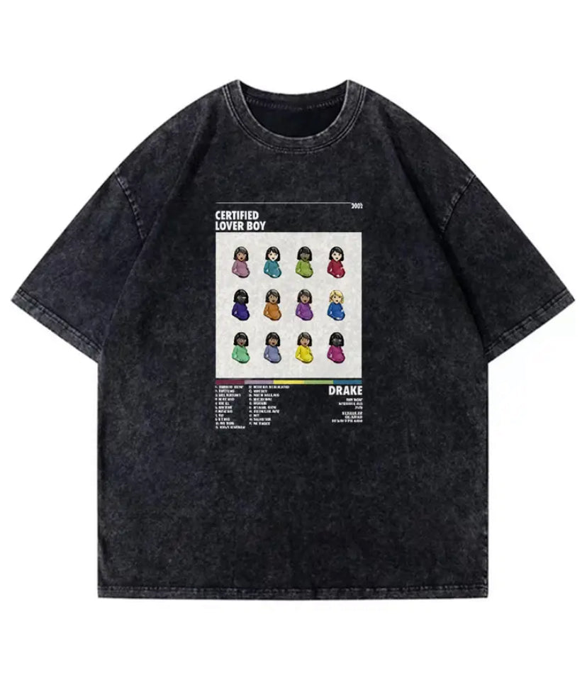 Drake “Certified lover” boy Oversized Tee