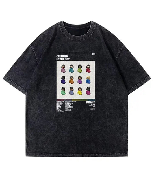 Drake “Certified lover” boy Oversized Tee